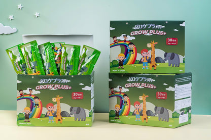 GROWP PLUS+（グロウプラス+） 30gｘ30包入り 栄養シロップ カルシウム DHA＆EPA ビタミン＆ミネラル